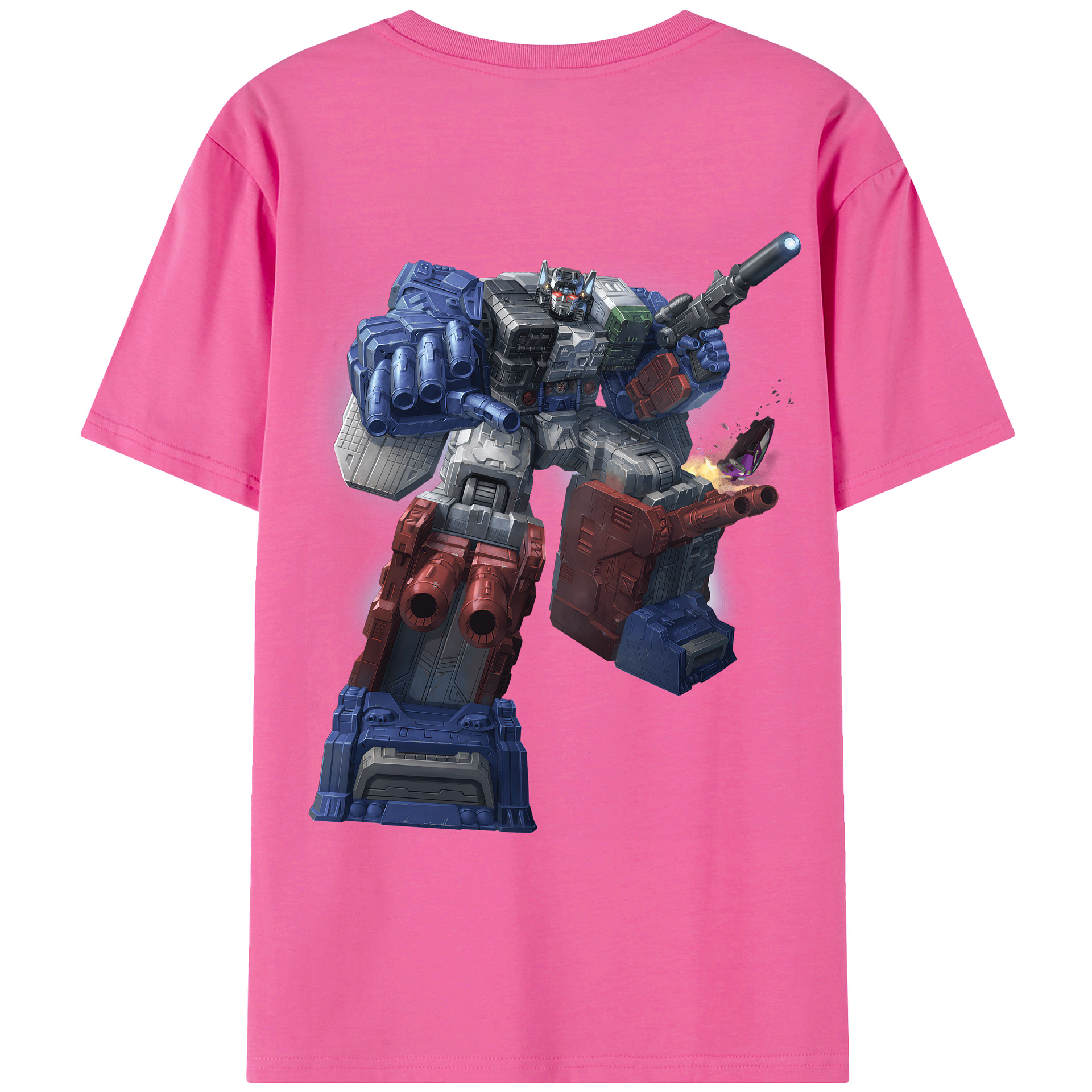 （画像用） Transformers トランスフォーマー レディース半袖Tシャツ(バックプリント)